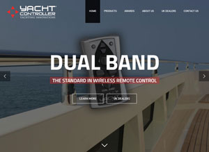 Yacht Controller Web Design